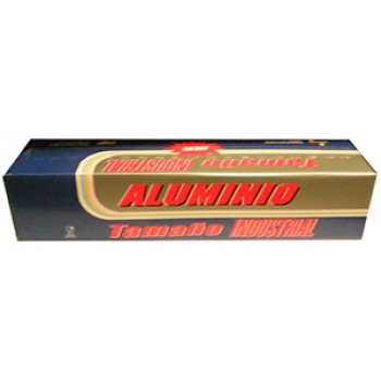 Papel Aluminio Industrial de 40cm y 300 Metros